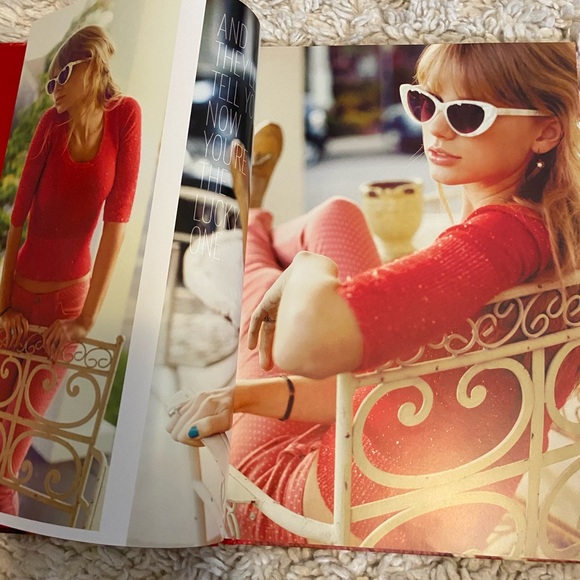 Taylor Swift Red Photobook